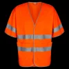 ENGEL Safety vejvest med korte ærmer orange str. XL/2XL