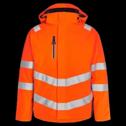 ENGEL Safety vinterjakke orange/blue ink str. 2XL
