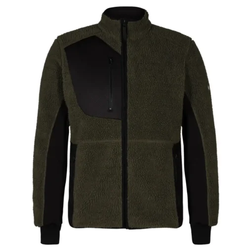 ENGEL X-treme fiberjakke forest grøn/sort str. 4XL