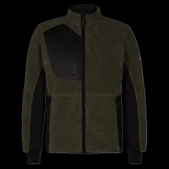 ENGEL X-treme fiberjakke forest grøn/sort str. 4XL
