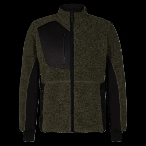ENGEL X-treme fiberjakke forest grøn/sort str. 4XL