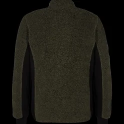 ENGEL X-treme fiberjakke forest grøn/sort str. 4XL