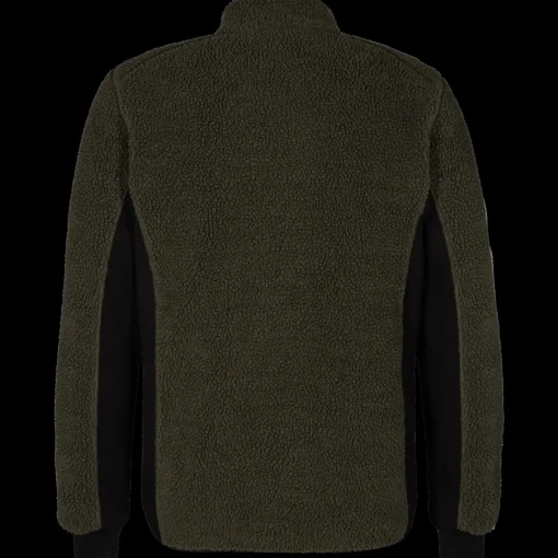 ENGEL X-treme fiberjakke forest grøn/sort str. 4XL