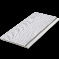 Etex Cedral Click træstruktur hvid C01, 186x3600x12 mm