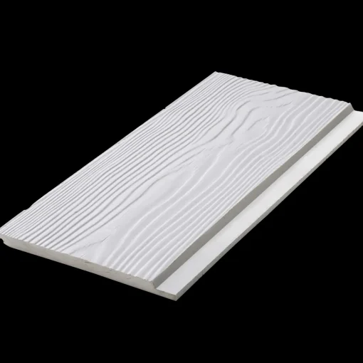 Etex Cedral Click træstruktur hvid C01, 186x3600x12 mm