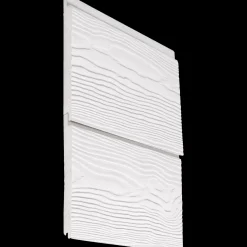Etex Cedral Click træstruktur hvid C01, 186x3600x12 mm