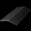 Euronit vinkelrygning 20 gr. sort 300x1200 mm