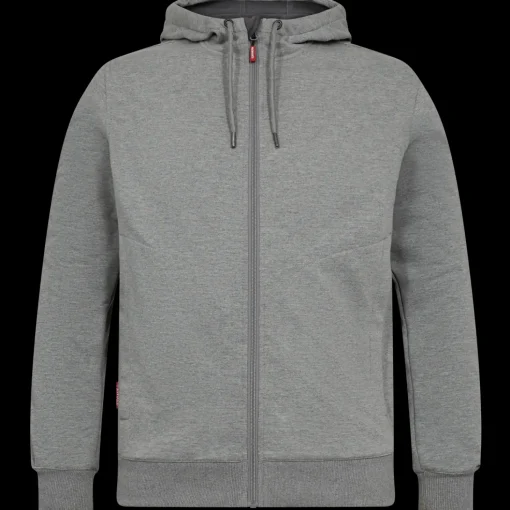 F. Engel all weather cardigan gråmelange str.  M