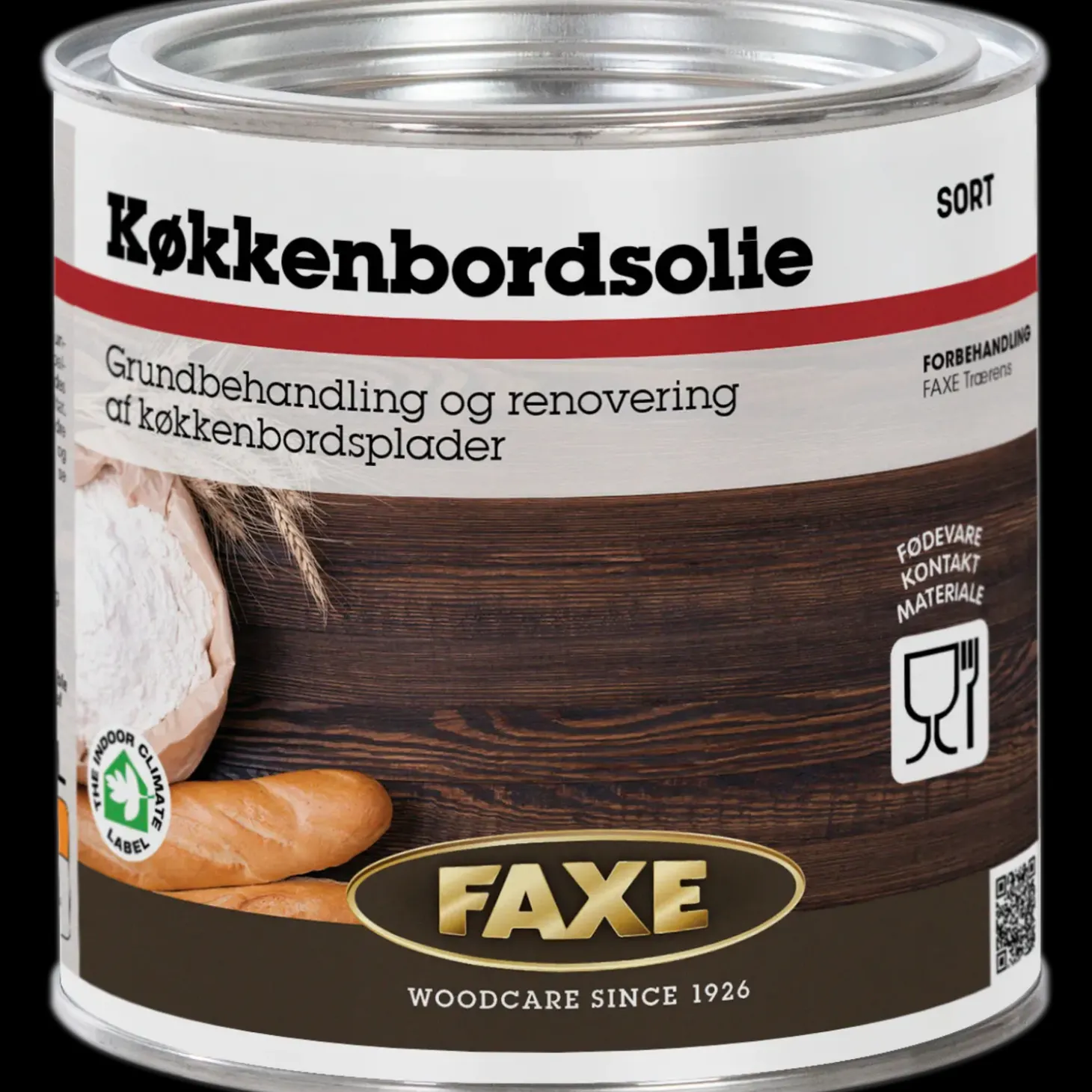Faxe køkkenbordsolie sort 0,75 L