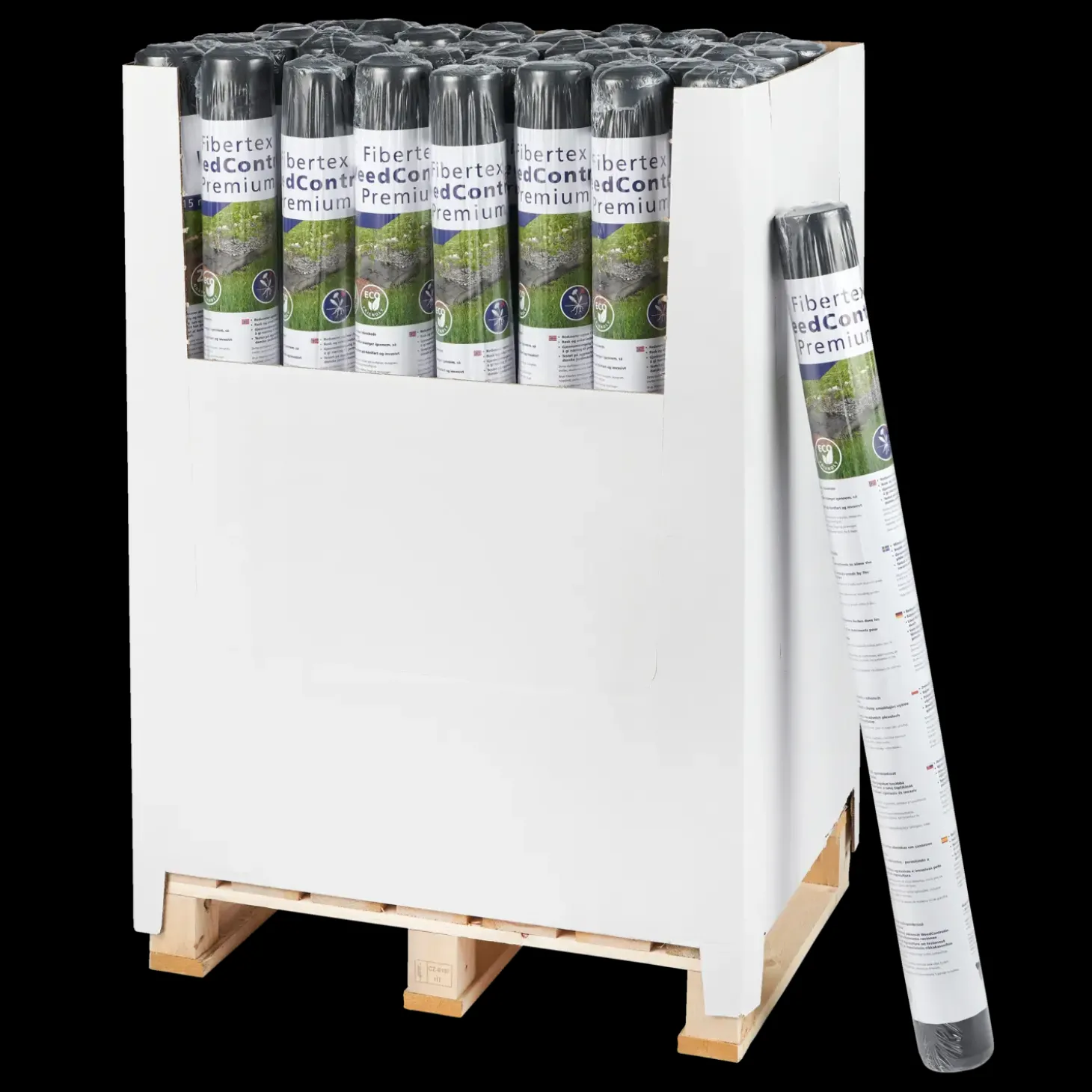 Fibertex WeedControl® Premium ukrudtsdug 1x15 m - sort, 80 g/m2