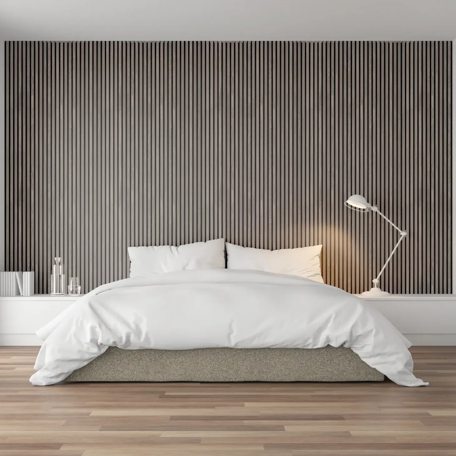 Fibrotech Premium akustikpanel 22x605x2440 mm grey oak