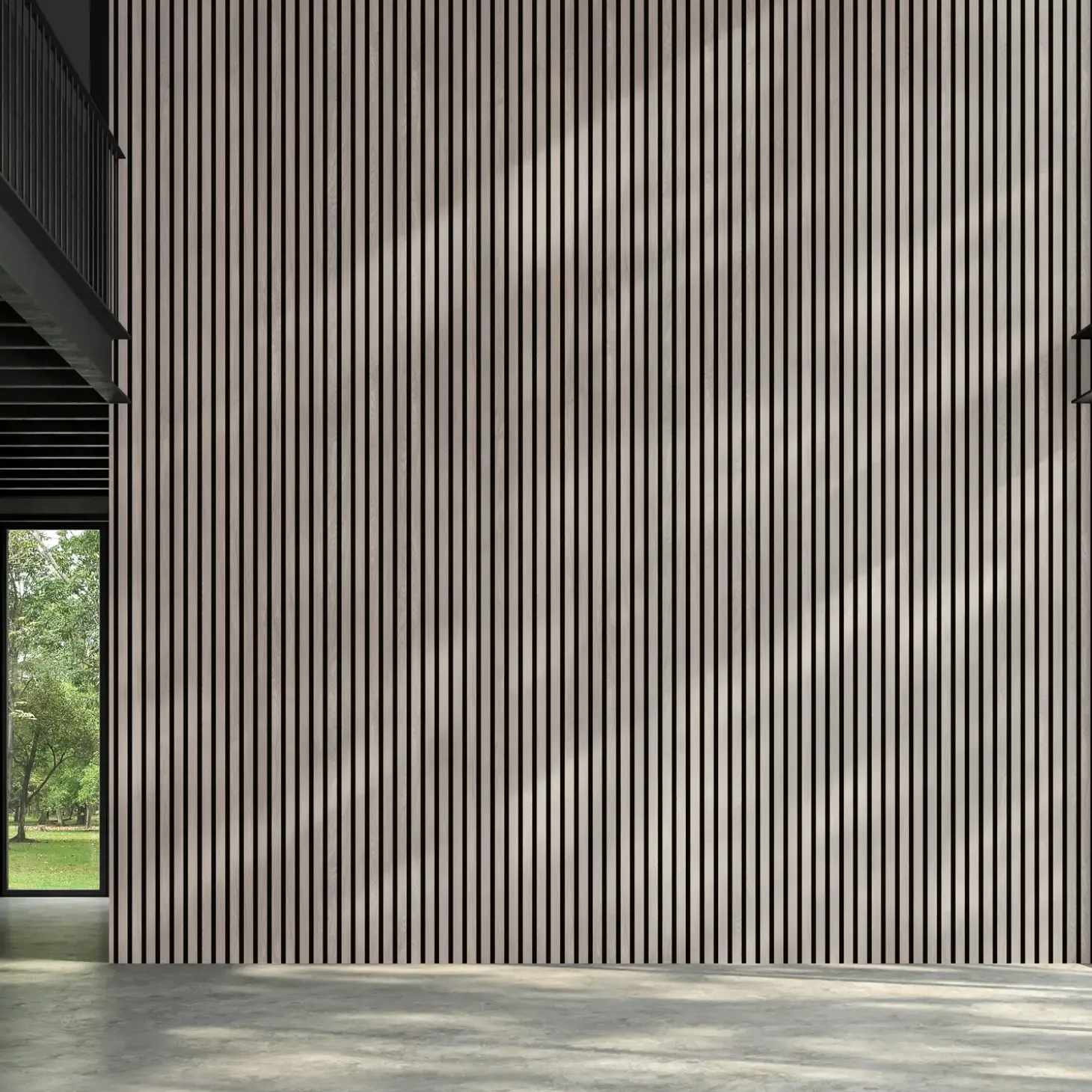 Fibrotech Premium akustikpanel 22x605x2440 mm grey oak