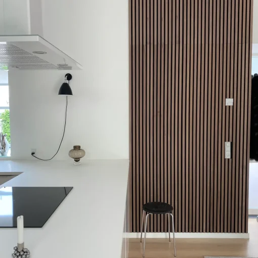 Fibrotech Premium akustikpanel 22x605x2440 mm walnut