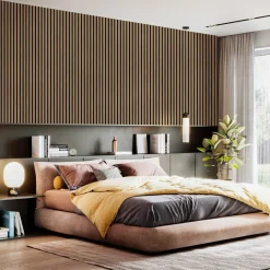 Fibrotech Premium akustikpanel 22x605x2440 mm oiled oak