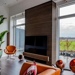 Fibrotech Premium akustikpanel 22x605x2440 mm smoked oak