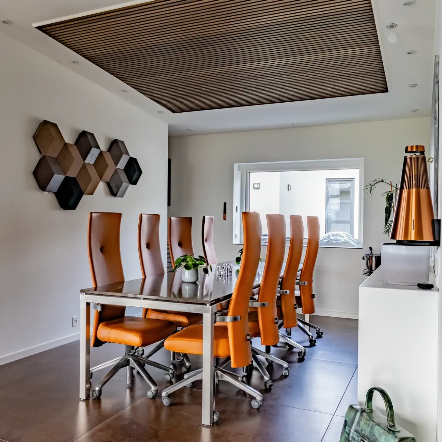 Fibrotech Premium akustikpanel 22x605x2440 mm smoked oak