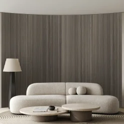 Fibrotech Quanti akustikpanel 18x520x2440 mm grey oak