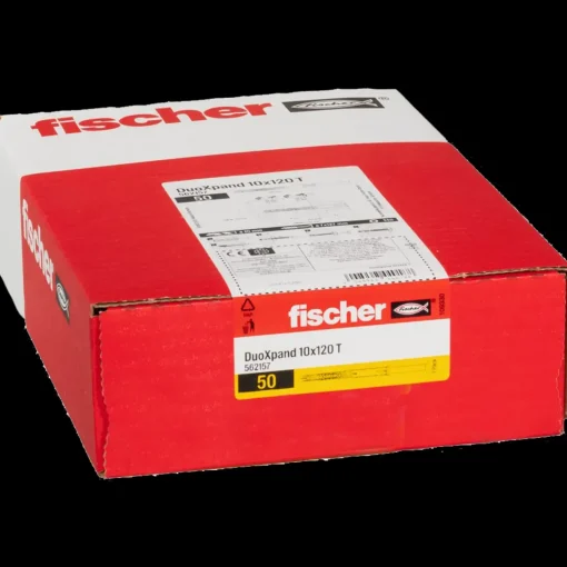 Fischer DuoXpand karmplug 10x80 T elforzinket 50 stk