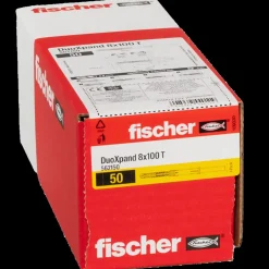 Fischer DuoXpand karmplug 8x80 T elforzinket 50 stk