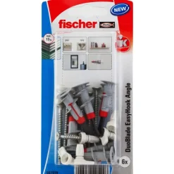 Fischer EasyHook Vinkel DuoPower 10x50 mm 2 stk