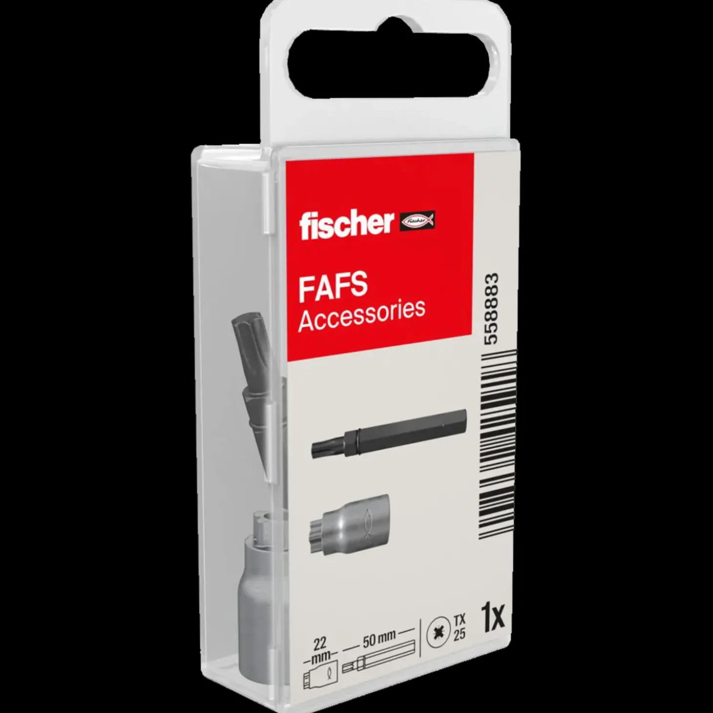 Fischer FAFS installationsværktøj og bit til justerklips-skrue