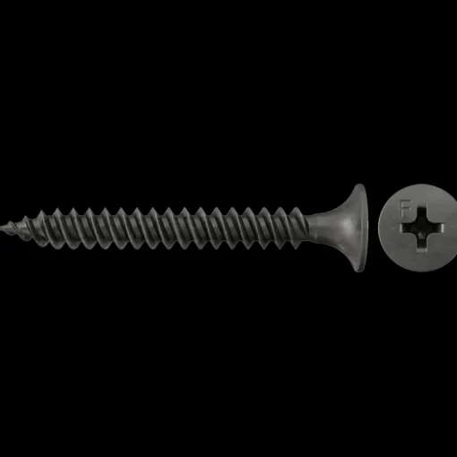 Fischer gipsskruer alm til stål FSN-TPDM 3,5x25 mm sort båndet 1000 stk.