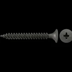 Fischer gipsskruer alm til stål FSN-TPD 3,5x25 mm sort løse 1000 stk.