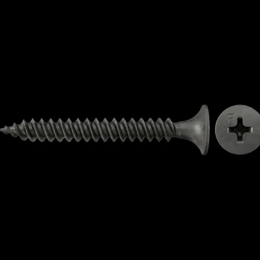 Fischer gipsskruer alm til stål FSN-TPD 3,5x25 mm sort løse 1000 stk.
