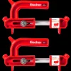 Fischer hiddenfast fixtainer med 2 guides inkl. bits