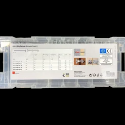 Fischer MiniFixTainer PowerFast II Panhoved / Bonus Zink 105 stk