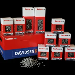 Fischer Powerfast FPF II CTP spånskruer mixboks á 10 pk / 1700 stk.
