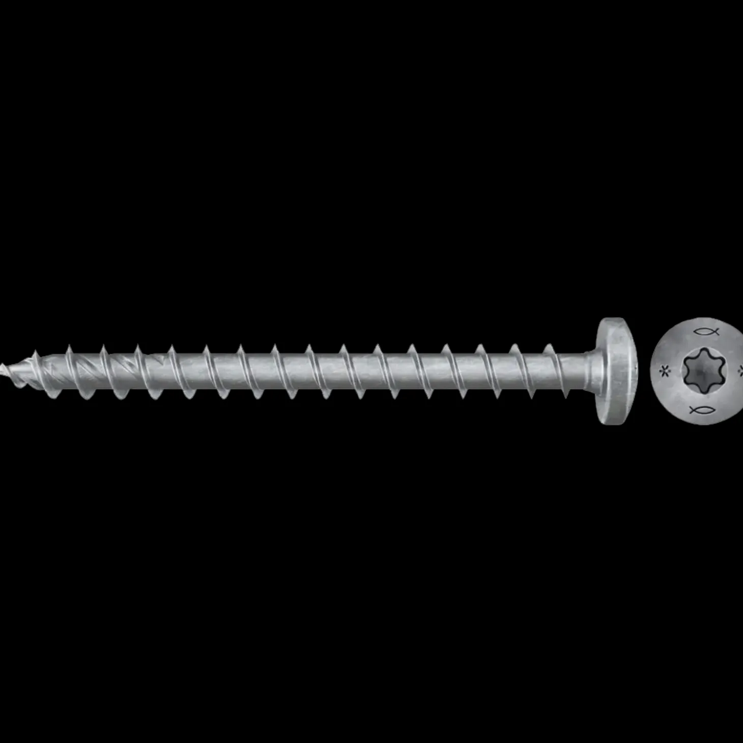 Fischer PowerFast II PTF spånskrue PH 5,0x20 BZ 200 stk