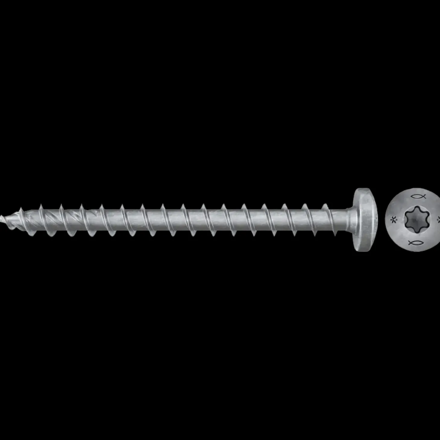 Fischer PowerFast II PTF spånskrue PH 5,0x20 BZ 200 stk