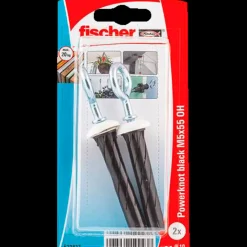 Fischer PowerKnot hulrumsdyvel - DIY PK Sort OE M5x55 2 stk