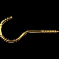 fischer skruekrog 3,0x40 mm messing 4 stk.