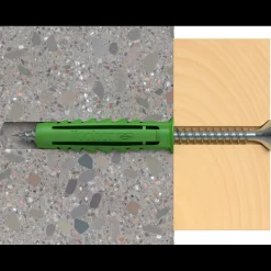 Fischer SX Green dyvel m/krave 5x25 mm 90 stk