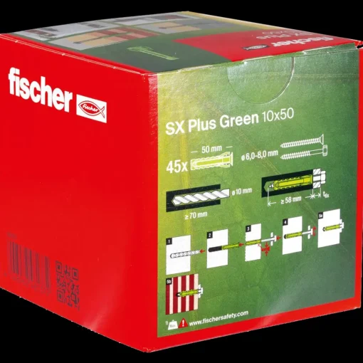 fischer SX Plus Green ekspansionsplug 5x25 mm 90 stk.