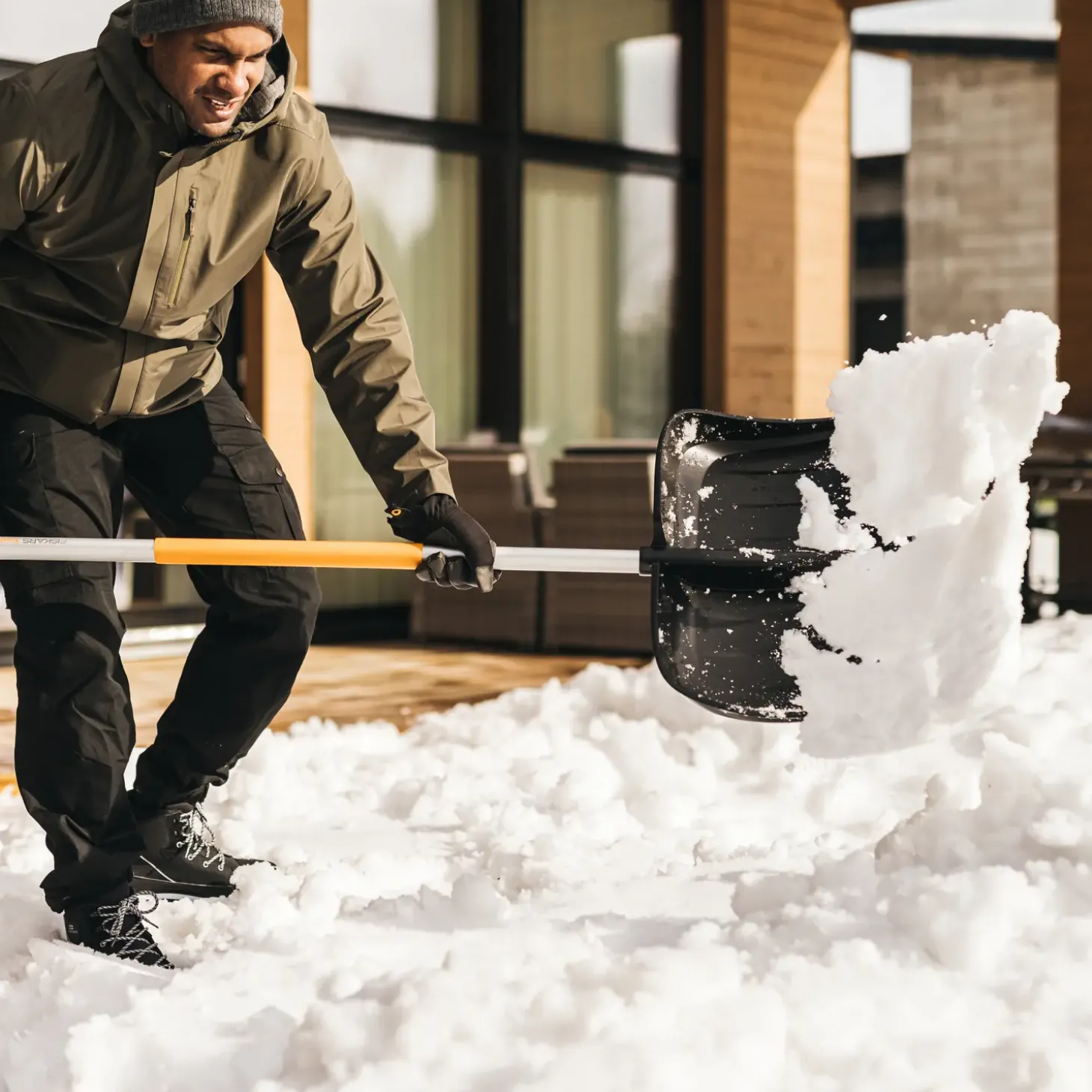 Fiskars sneskraber X serie