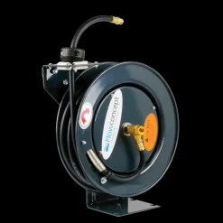 Flowconcept automatisk slangetromle 3/8" x 10 m grå polymerslange