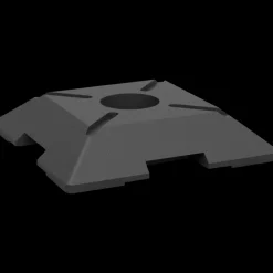 Fod for afspærringscylinder Ø110 mm
