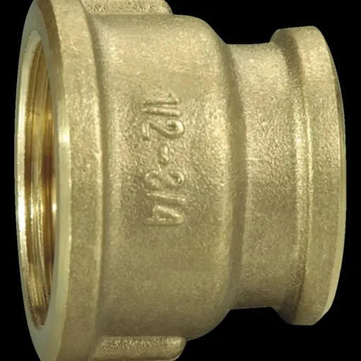 Formmuffe 3/4x1/2" messing