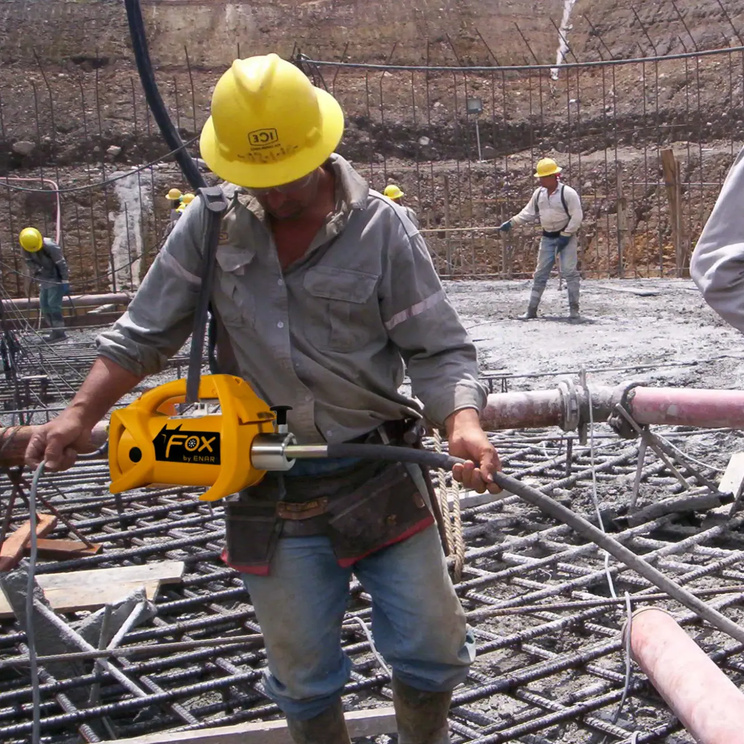 Fox by Enar stavvibrator m/slange 40 mm x 1,5 m