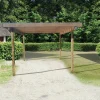 Frode carport 320x374 cm - UDEN TAG
