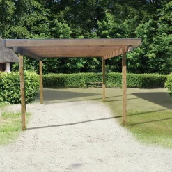 Frode carport 320x374 cm - UDEN TAG