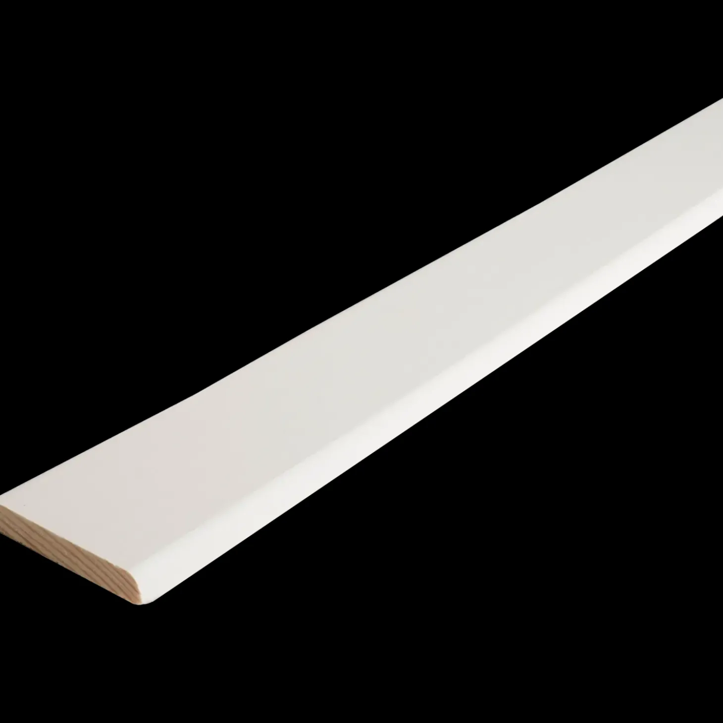 FT Forkantliste fyr /2Rk L252 5x33x3000 mm hvid ral