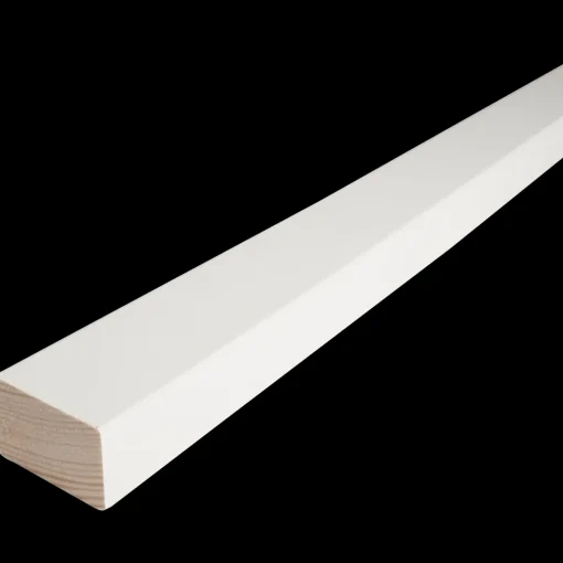 FT Forrammetræ fyr L340 21x33x2700 mm hvidmalet