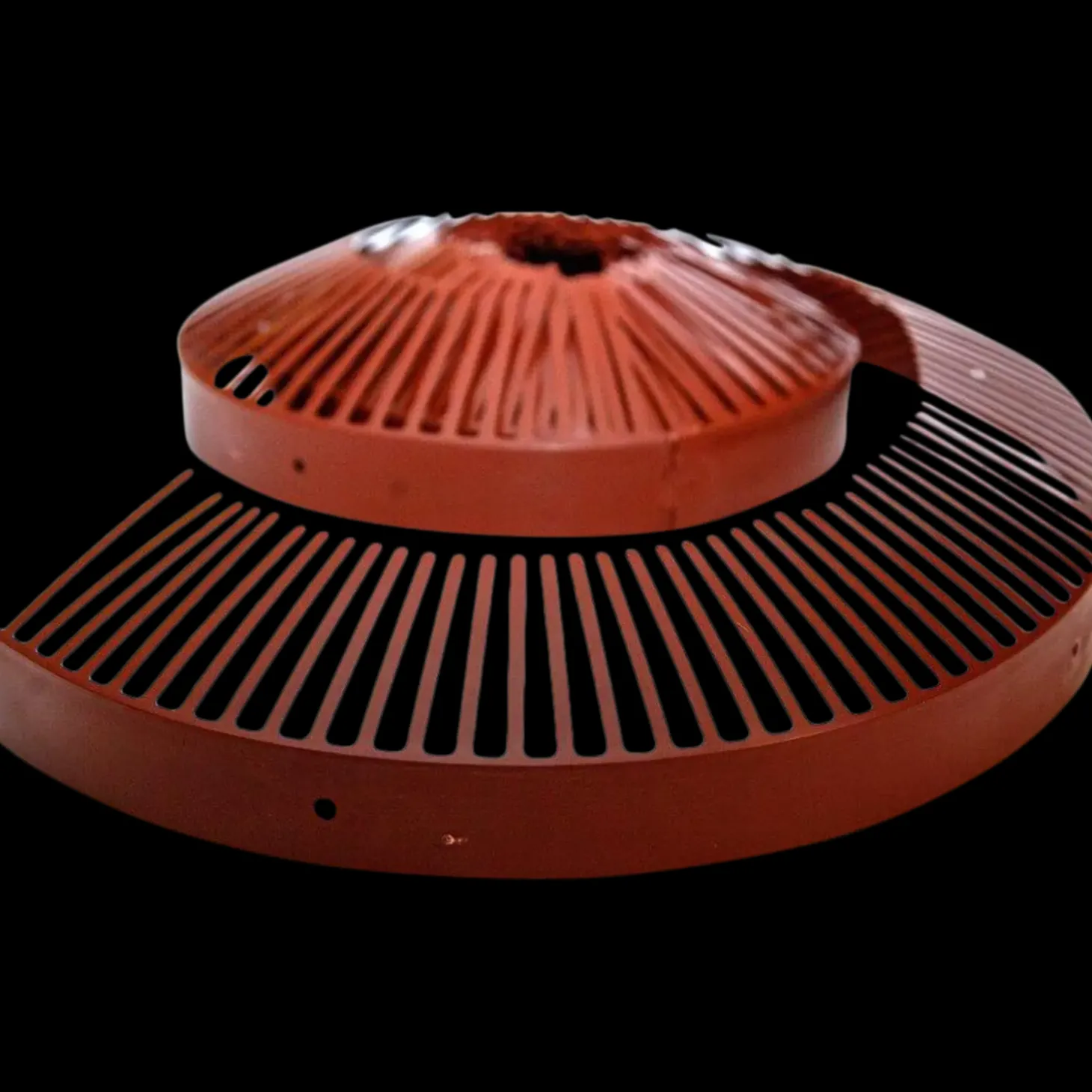 Fuglegitter 5 meter teglrød