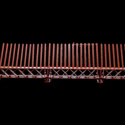 Fuglegitter ventileret 1 m teglrød