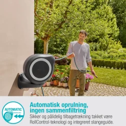 Gardena RollUp M 20 vægslangeboks m/20 m slange hvid