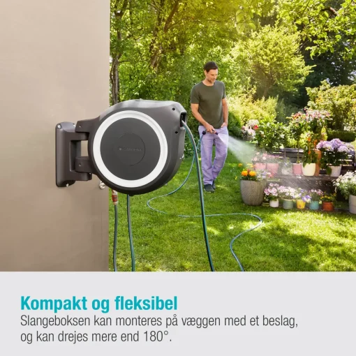 Gardena RollUp M/L 25 vægslangeboks m/25 m slange